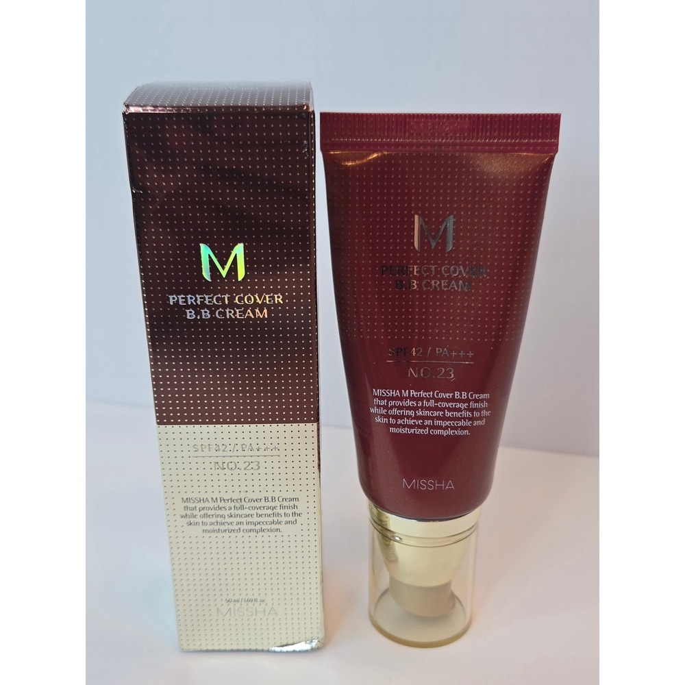Missha M Perfect Cover BB Cream SPF 42 PA+++ No. 23 Natural Beige 50ml K-Beauty